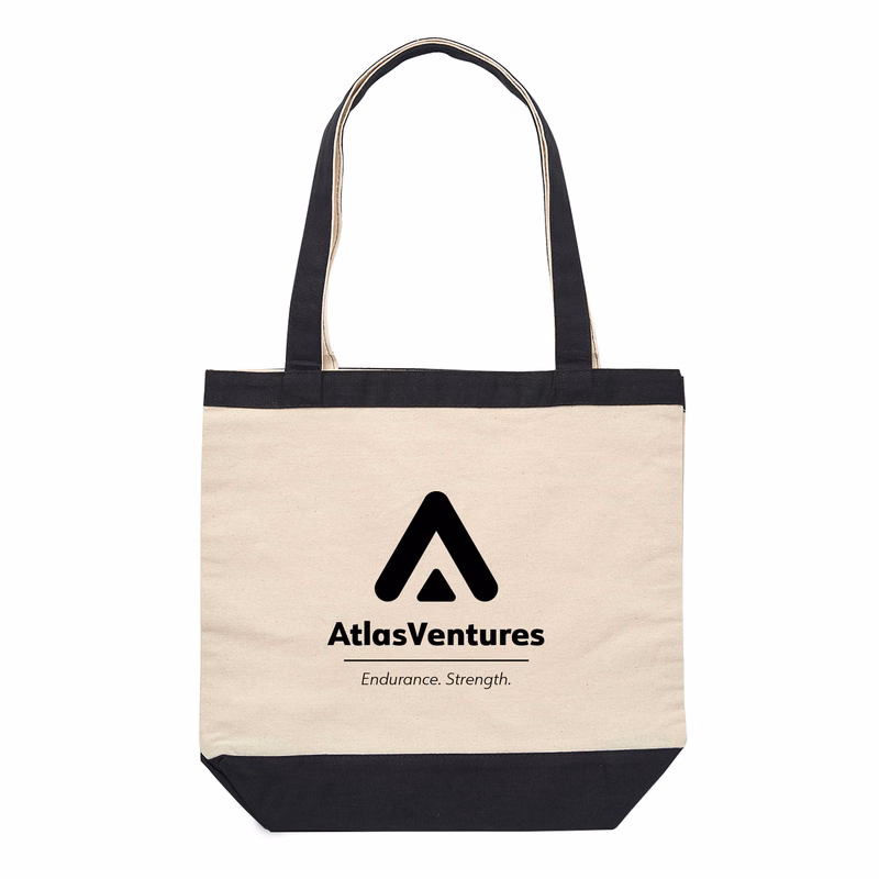 10 Oz. Cotton Canvas Tote Bag - 14 1/2" x 15 1/2"