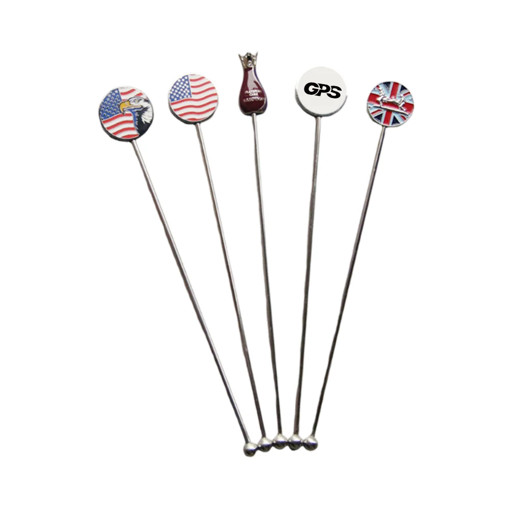 Stainless Steel Cocktail Swizzle Stick Beverage Coffee Stirrers 1