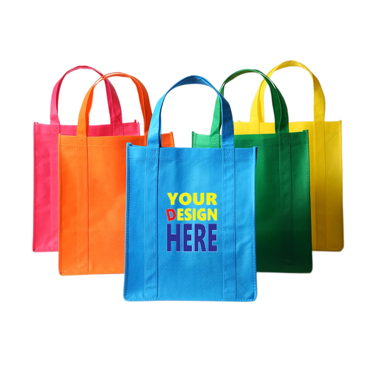 Custom Non-Woven Bag MOQ 100 Eco Friendly Tote 1