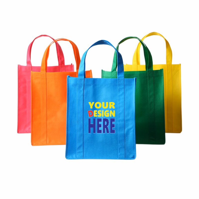Custom Non-Woven Bag MOQ 100 Eco Friendly Tote