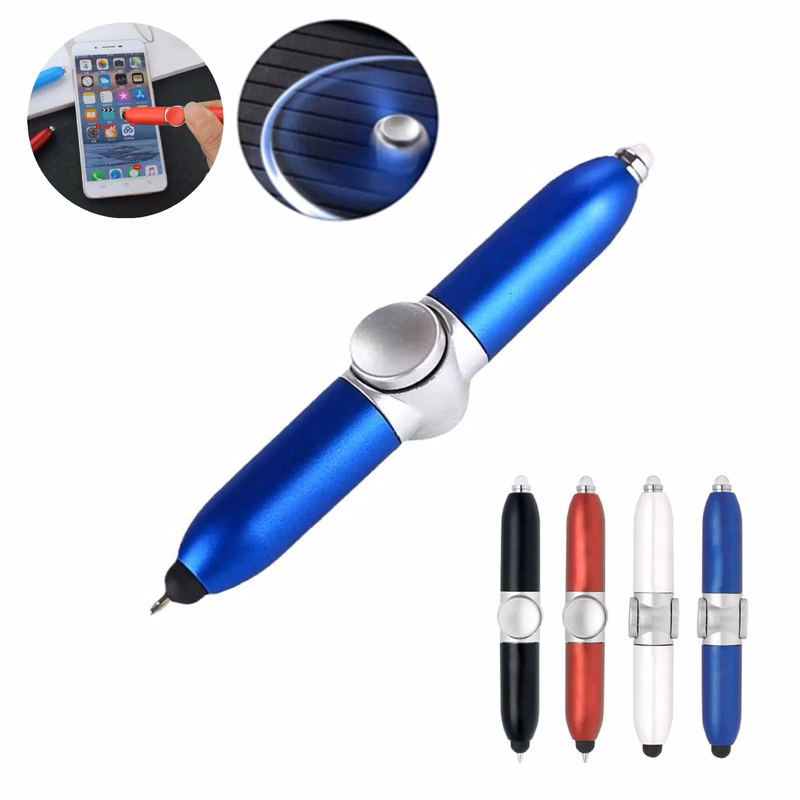 Decompression capacitor touch ballpoint pen