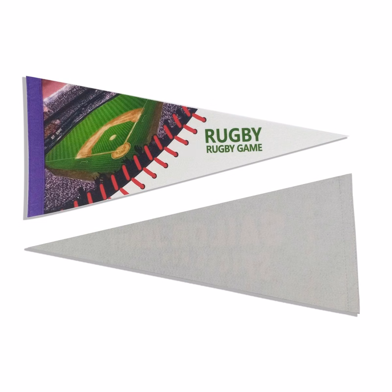 Colored Felt Pennant (4"x10")