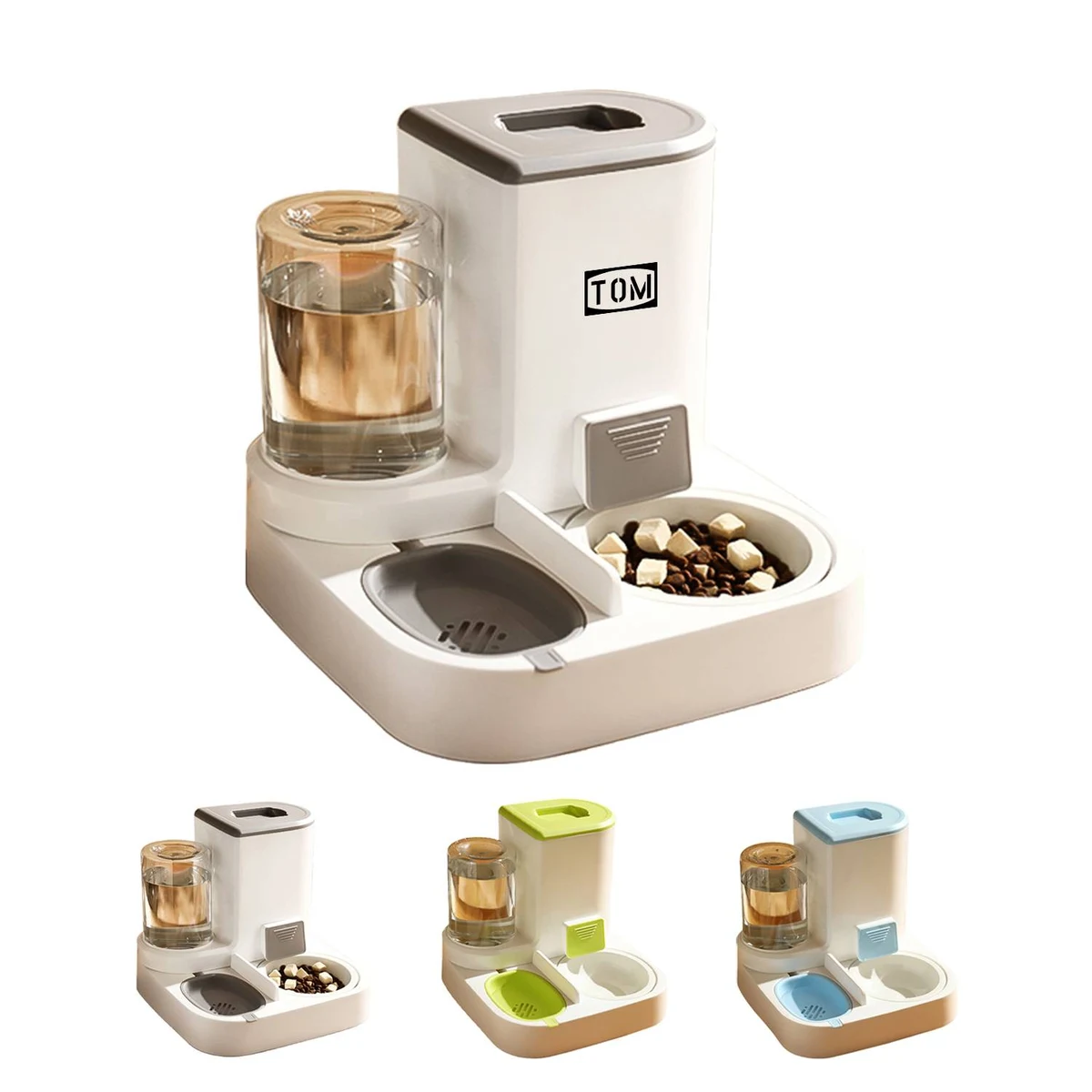 Cat And Dog Two In One Water Dispenser Automatic Feeder 1