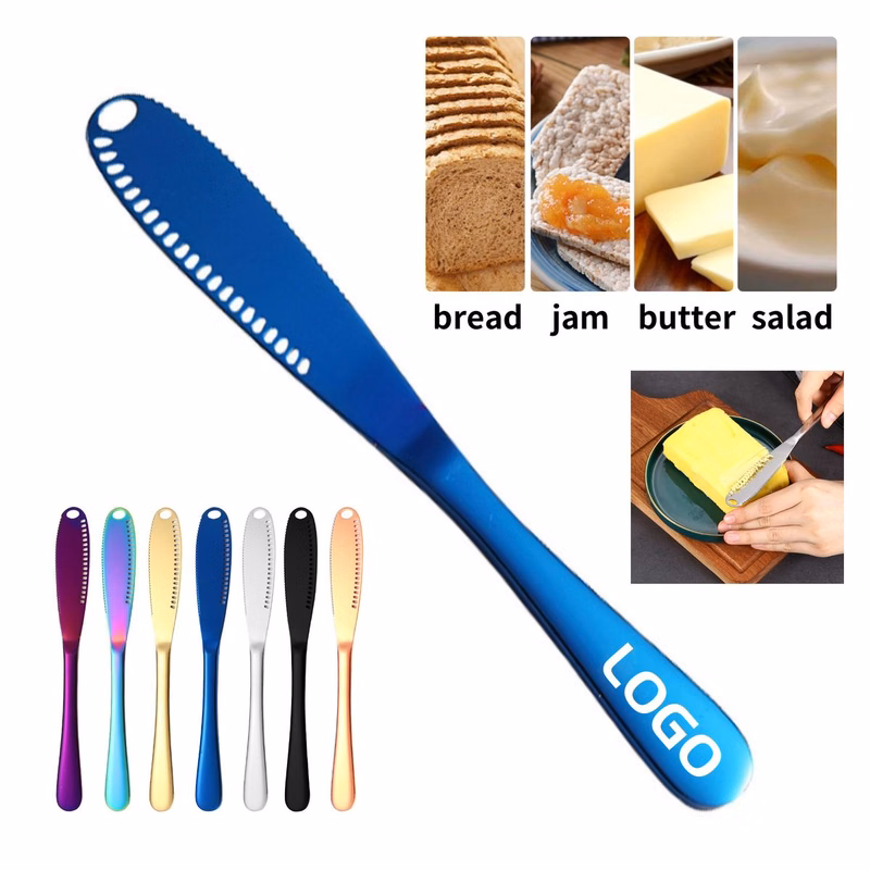 Food Grade Magic Butter Spreader with Serrated Edge Holes