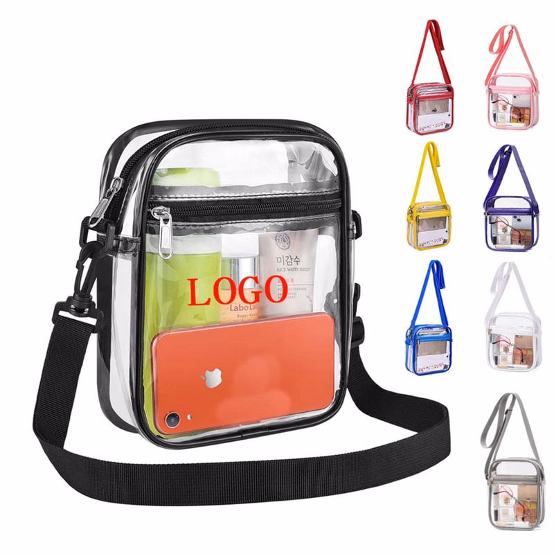 PVC Bag Transparent Crossbody Purse