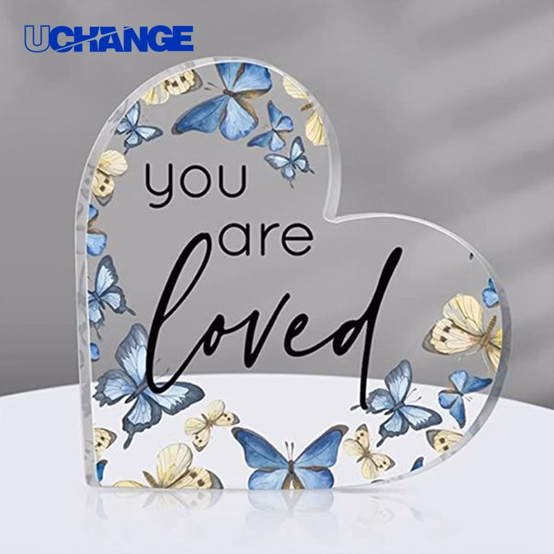 Acrylic Heart Couple Gift Keepsake