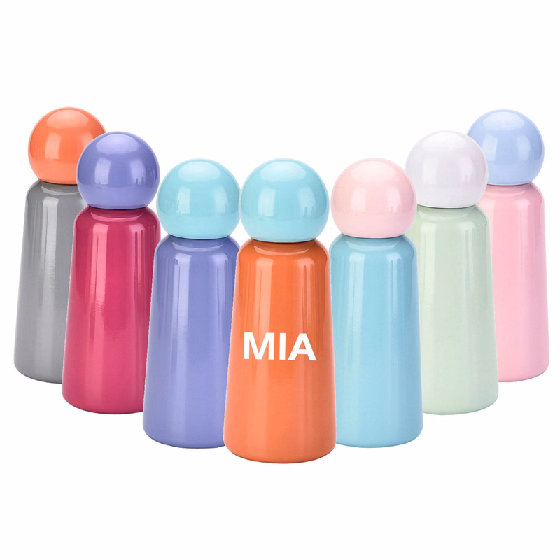 12.3oz Stainless steel round head Insulated bottle
