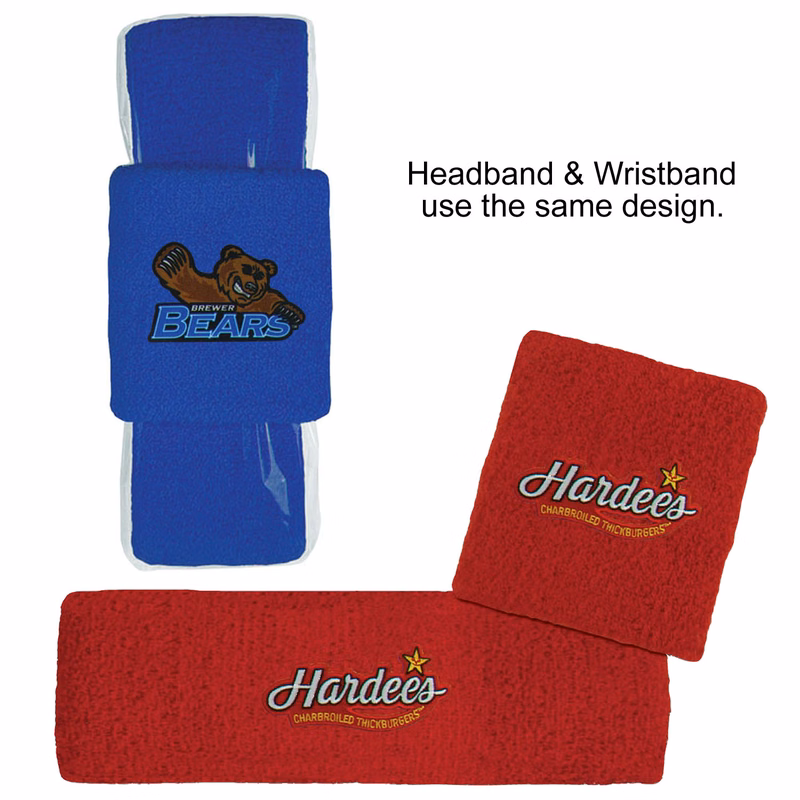Headband & Wristband Combo Set