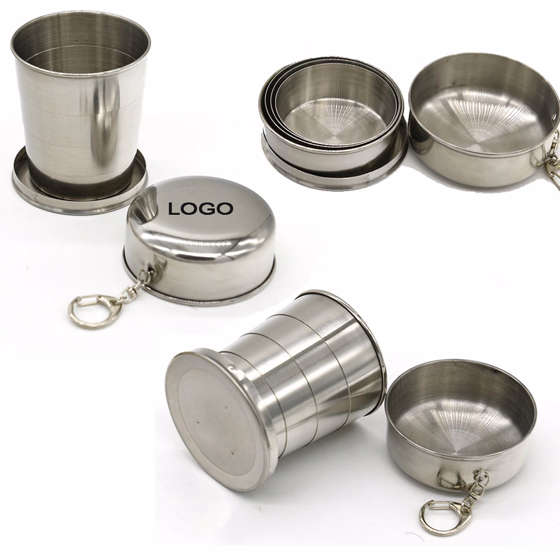 Stainless Steel Collapsible Travel Cup 8oz