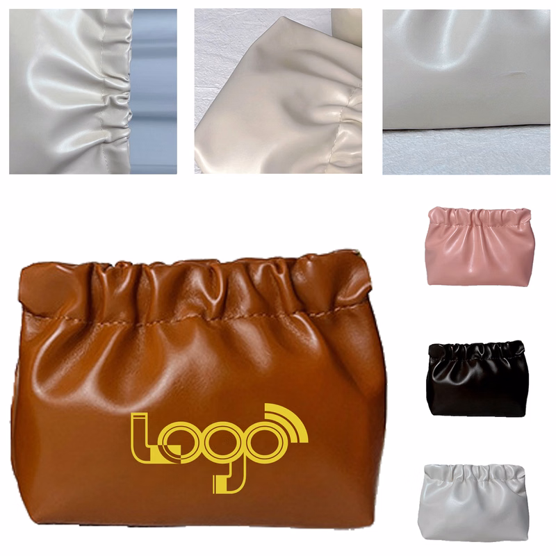 Wrinkle-Design Cosmetic Bag