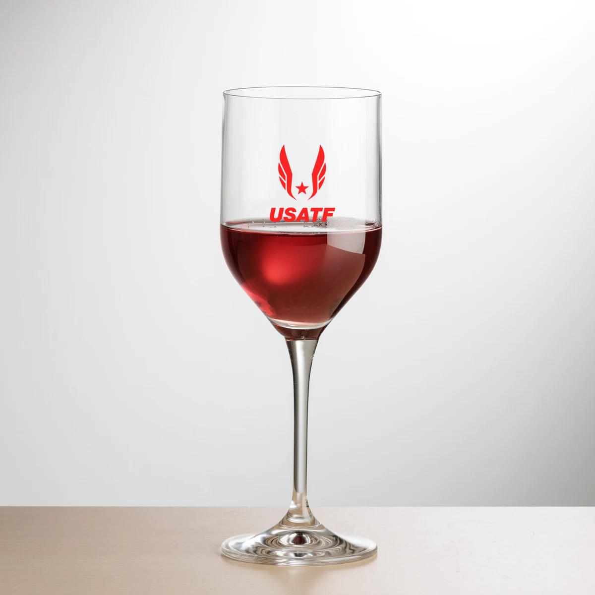 Belmont Wine - Imprinted, custom glassware with logo imprint 1