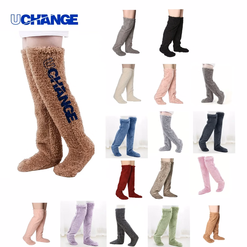 Ultra-Soft Knee-High Fleece Warm Socks