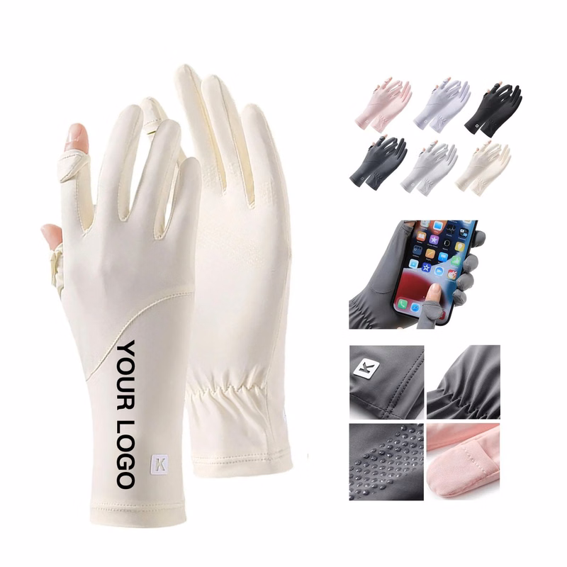 Chinlon Gloves with Non Slip Palm Grip