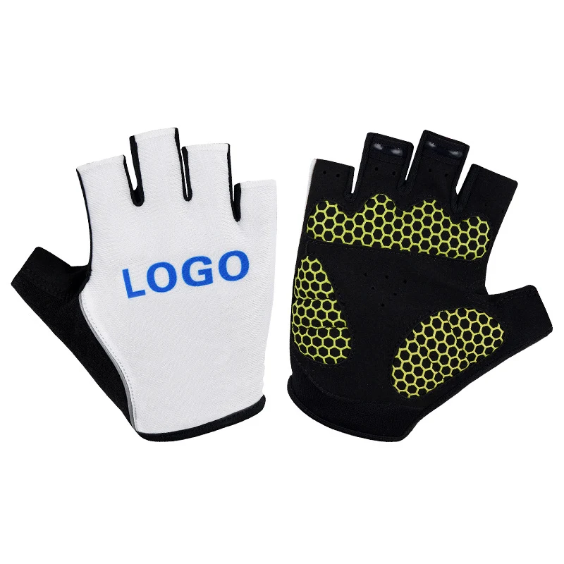 Anti-Slip Bike Gloves Half-Finger Cycling Gloves w/Gel Pad 1