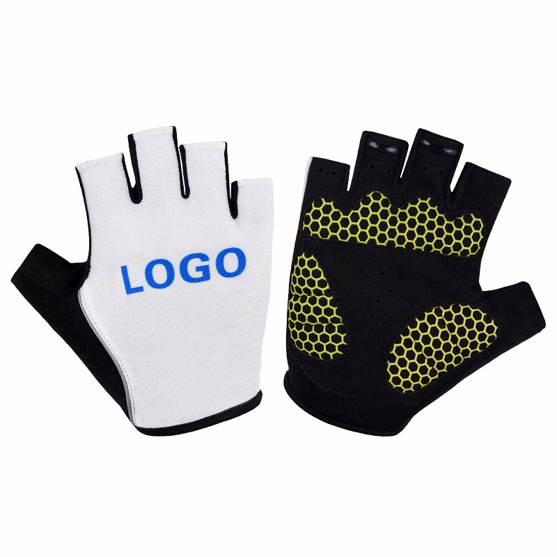 Anti-Slip Bike Gloves Half-Finger Cycling Gloves w/Gel Pad
