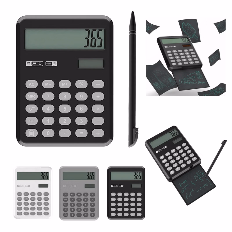 Mini Portable Calculator Writing Board