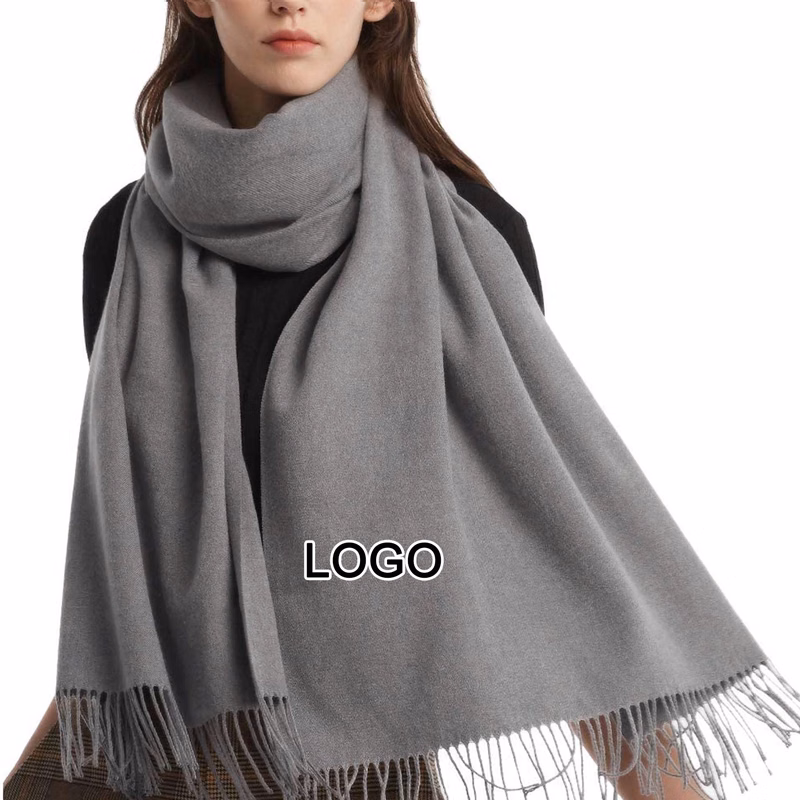 Women Winter Cashmere Scarf wIth Tassel