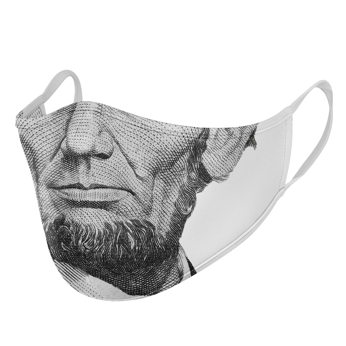 Custom Fully Sublimated Lincoln Face Mask 1