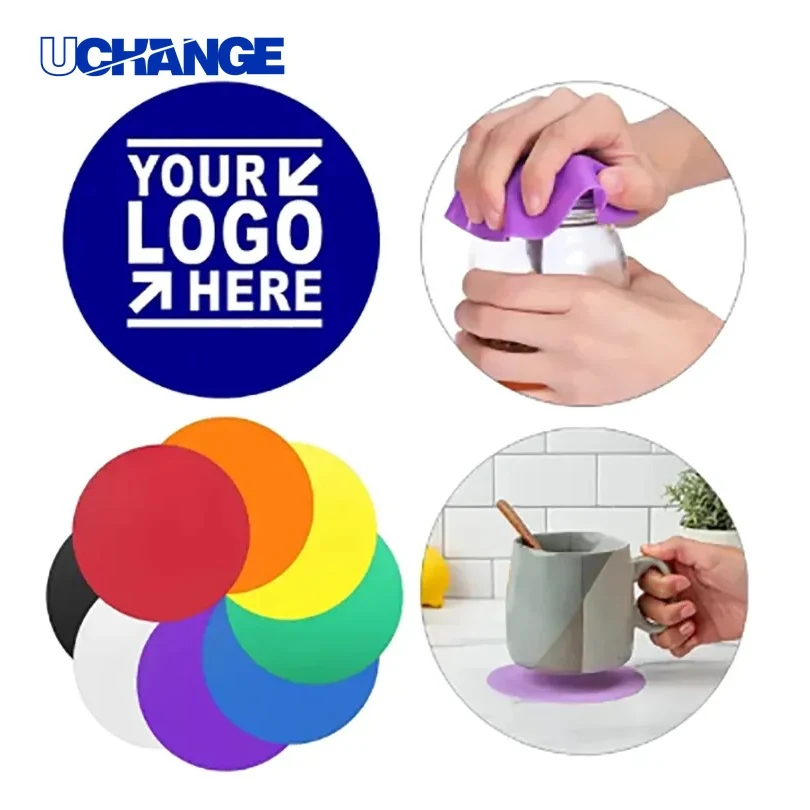 Rubber Jar Opener Coaster for Kitchen Grip & Table Protection 1