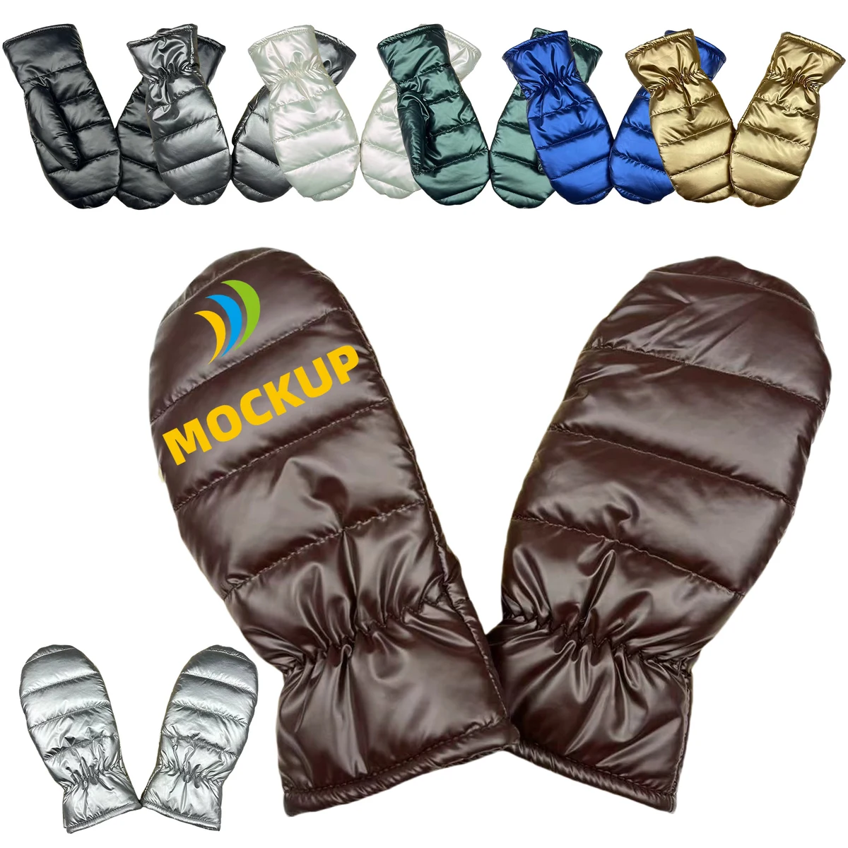 Warm Snowboard Sport Mitten Gloves 1