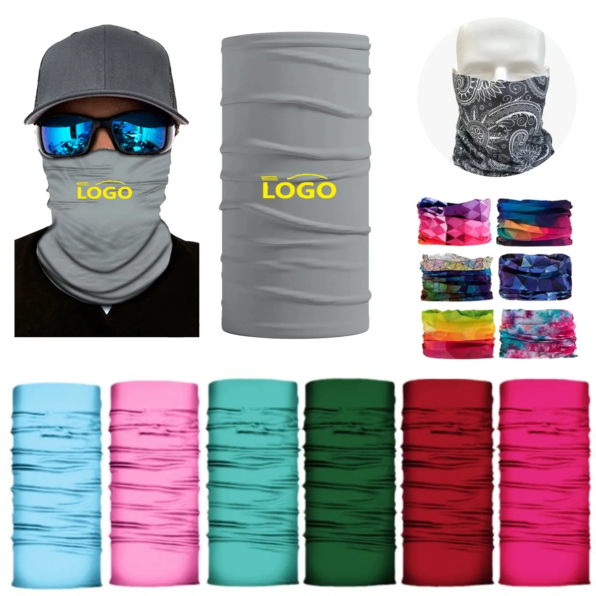 MOQ50 Multi Purpose Sports Neck Gaiter 1