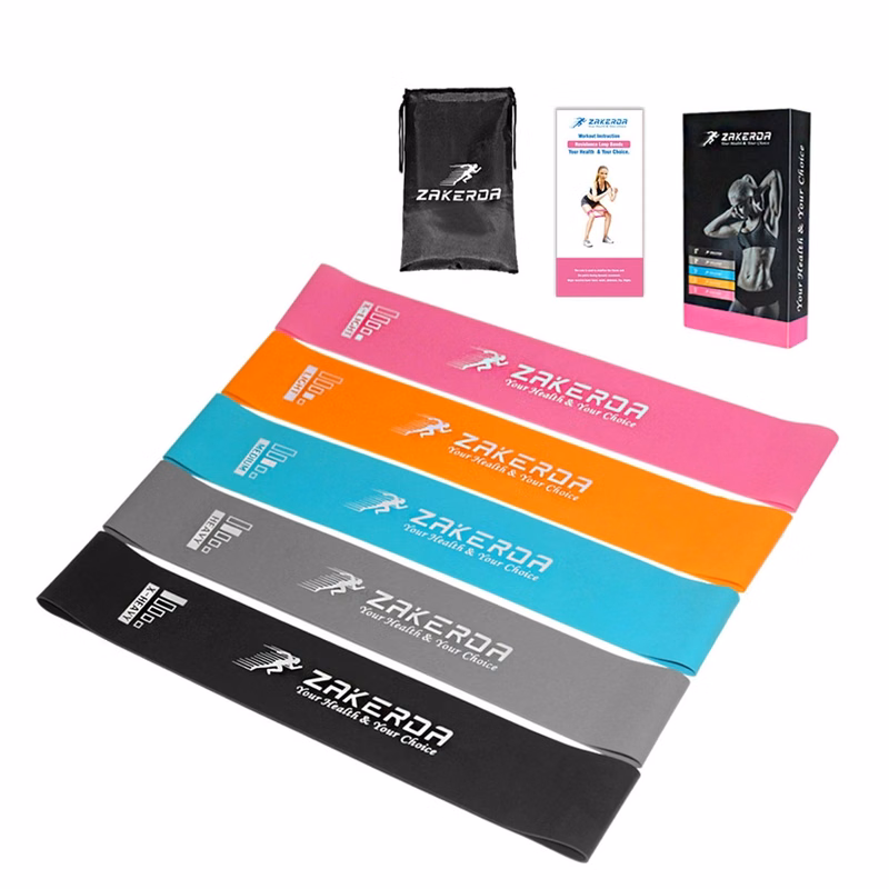 5 Pieces Exercise Resistance Bands