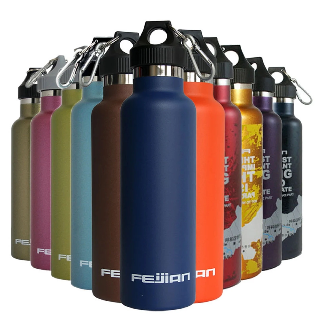 17 OZ Double Wall Stainless Steel Sport Bottle 1