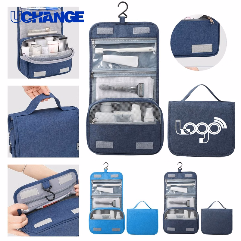 Waterproof Foldable Toiletry Bag Organizer with Hook
