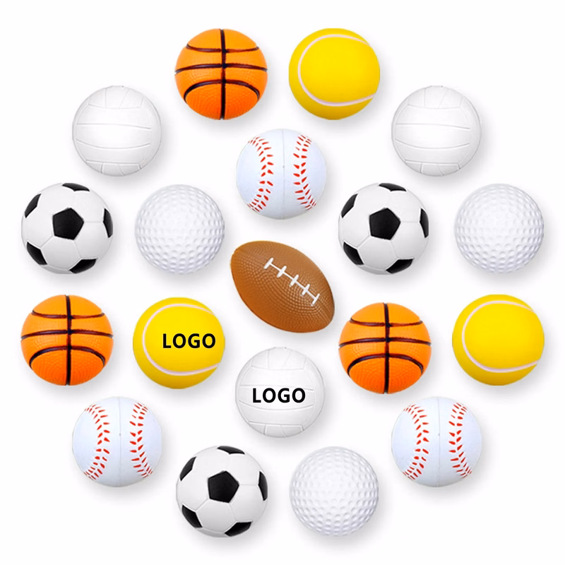 PU Foam Sports Ball Stress Reliever
