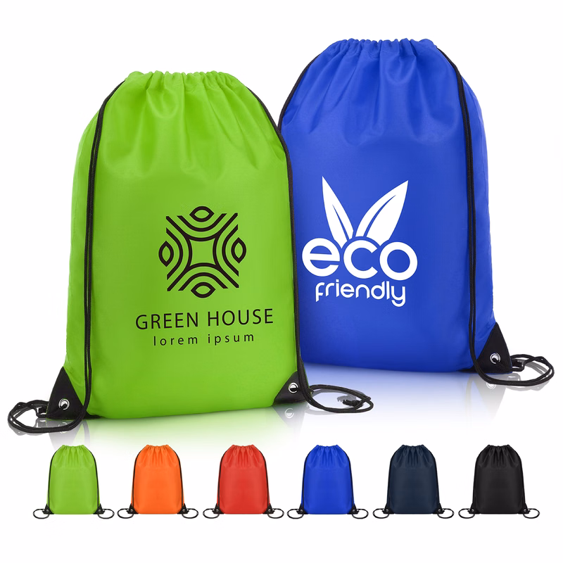 210D RPET Drawstring Backpack