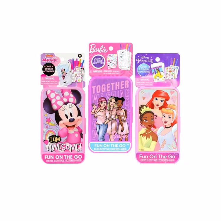 Fun On The Go Color and Sticker Sets - Assorted
