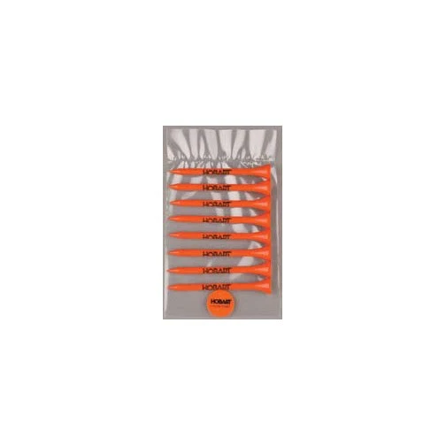 Value Poly Bag Pack w/ Eight 2 3/4" Tees & 1 Marker 1