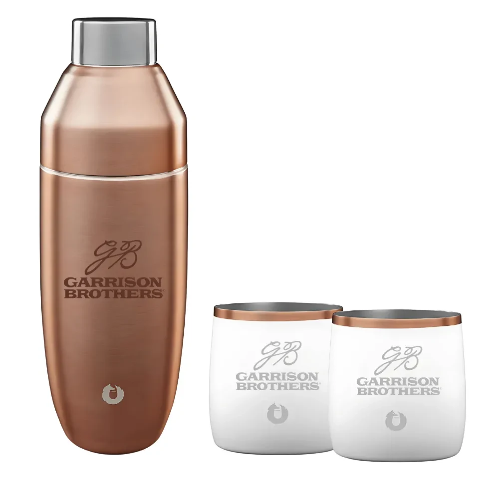 Snowfox Insulated Cocktail Shaker and Rocks Barware Set 1