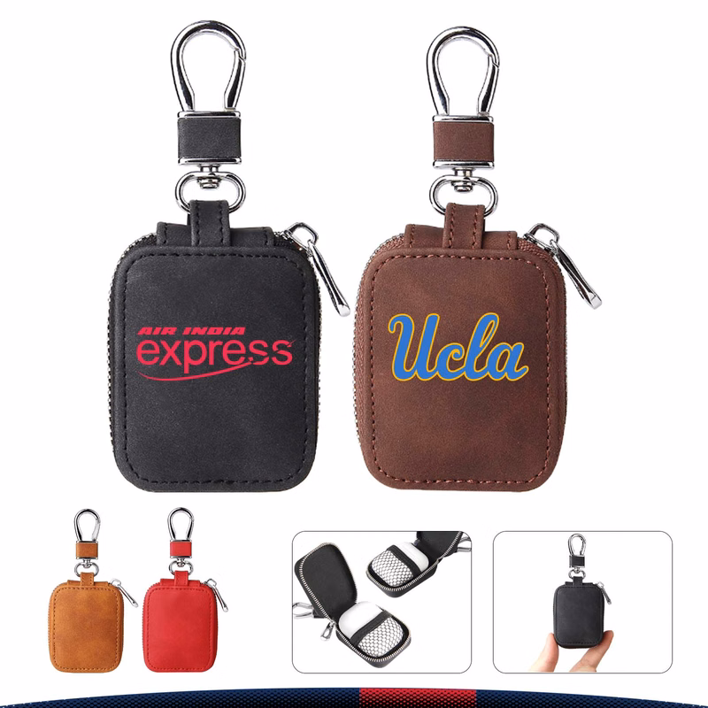 Univ Wireless Bluetooth Earbuds PU Case