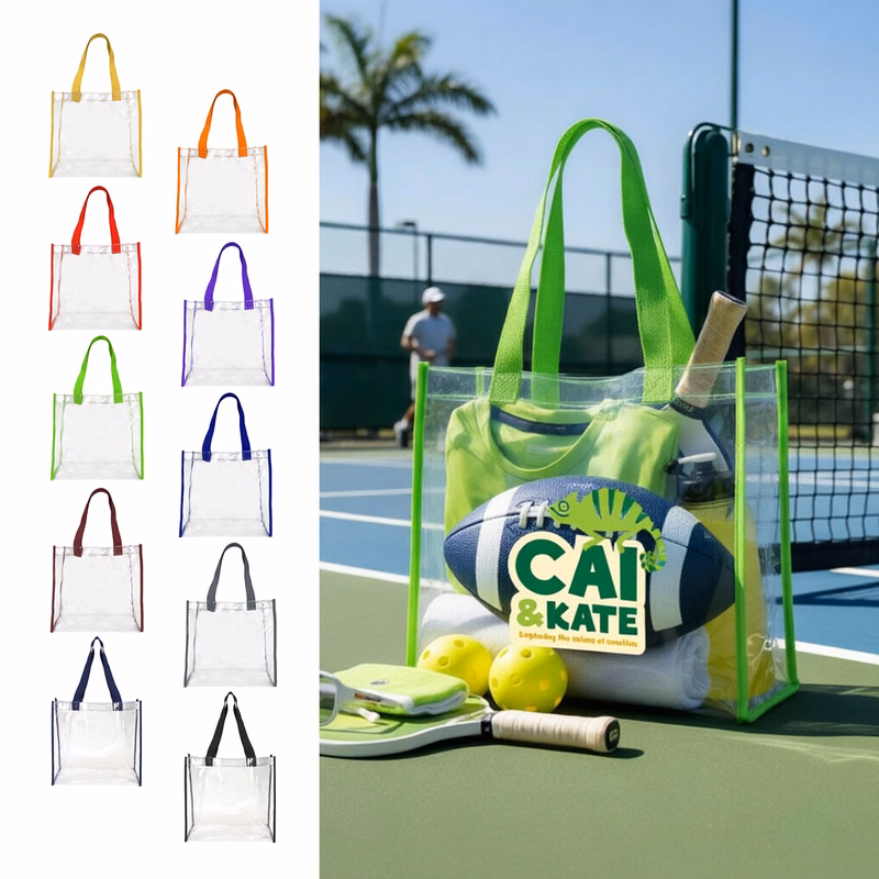 Basic Clear Stadium Security Open Tote