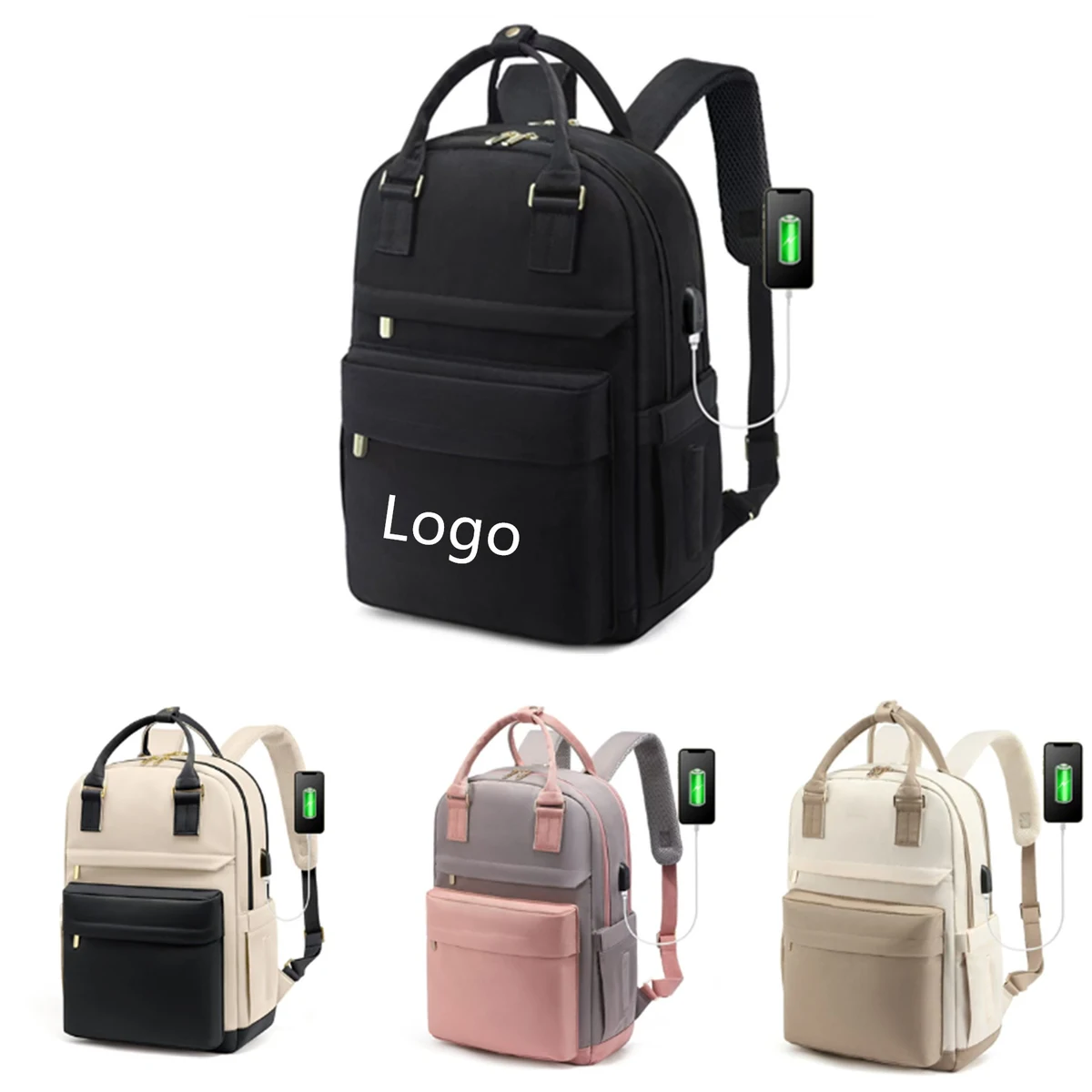 15.6 Inch Waterproof Computer Backpack 1