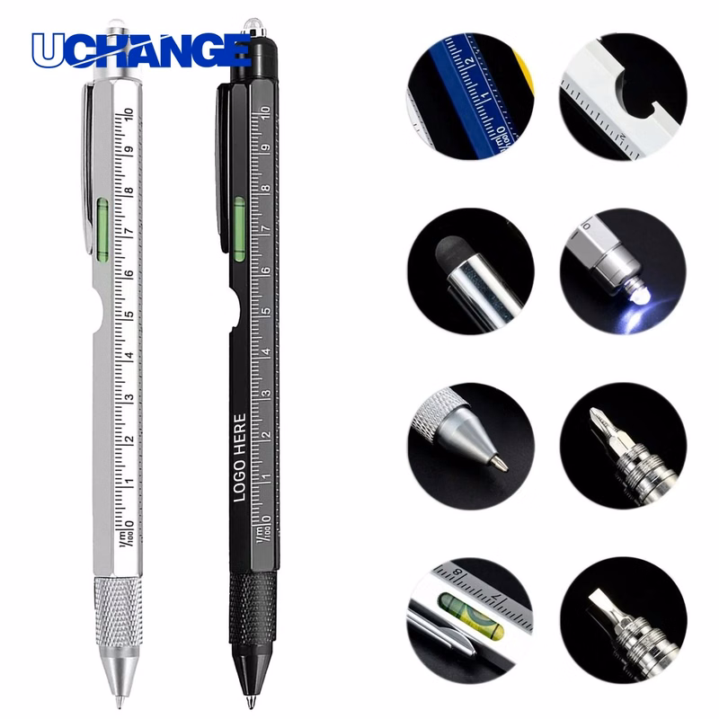 8-in-1 Multifunction Tool Pen for EDC, Office & Repair Tasks