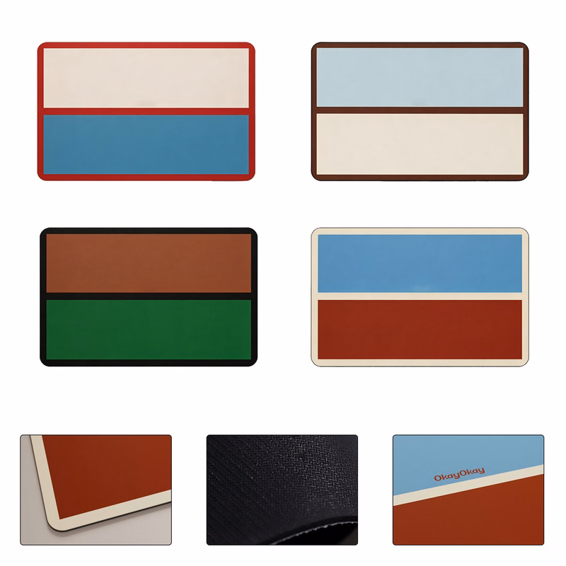 Color-Block Diatomaceous Mat