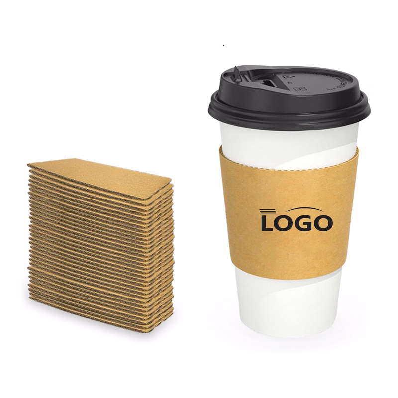 Kraft Paper Coffee Cup Sleeves