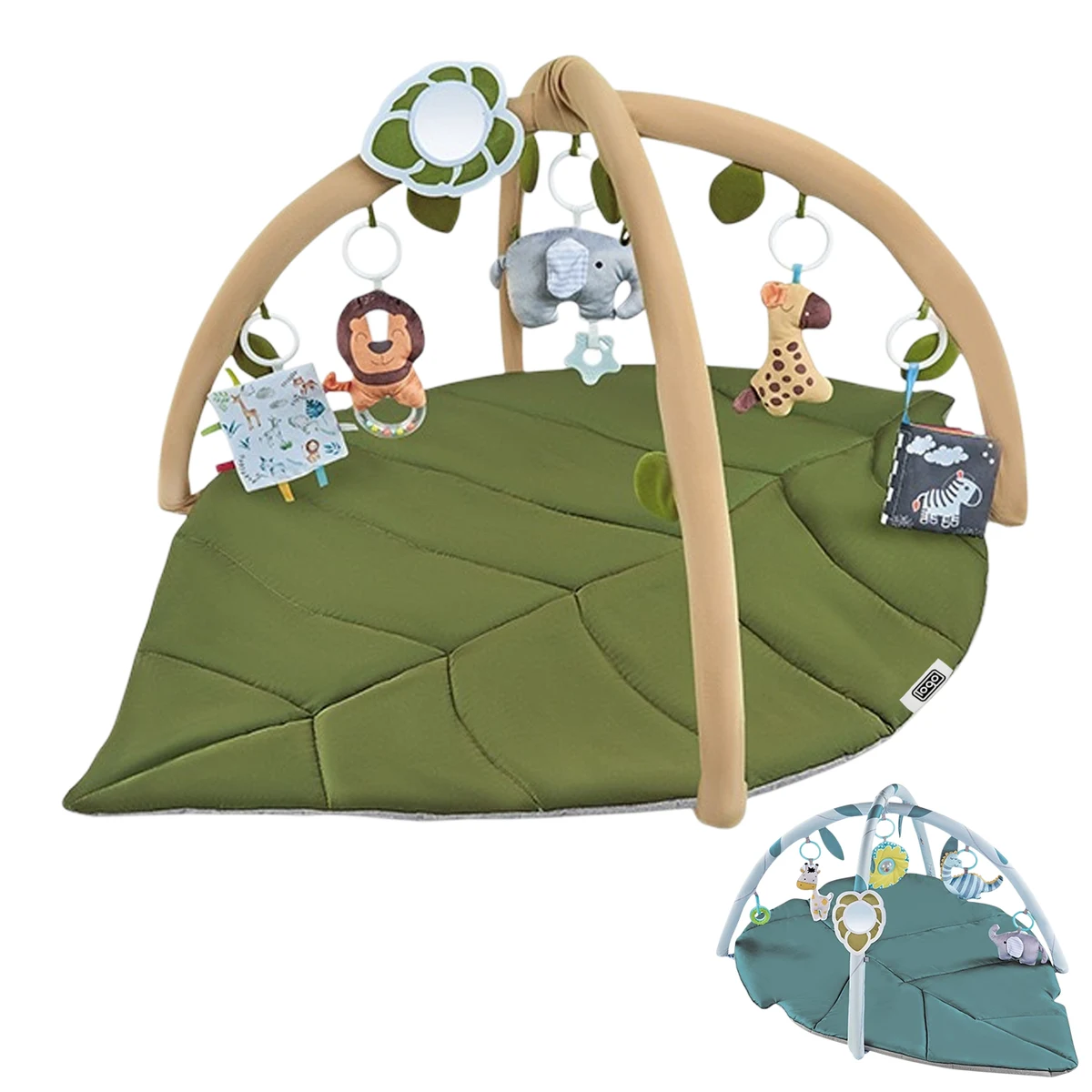 Baby Leaf Play Gym Mat 1