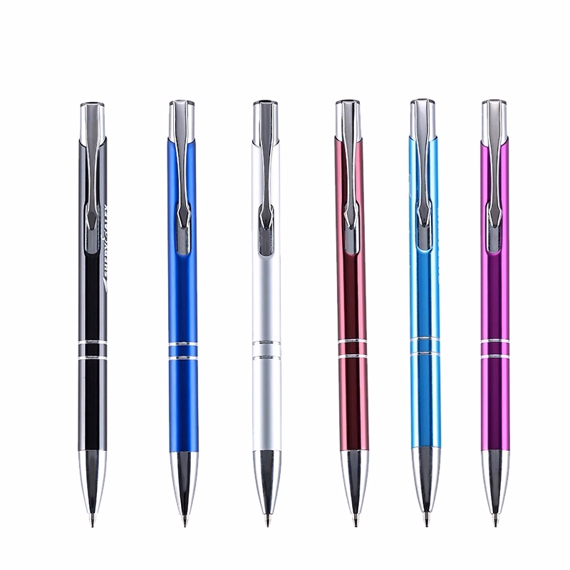 Aluminum rod ballpoint pen