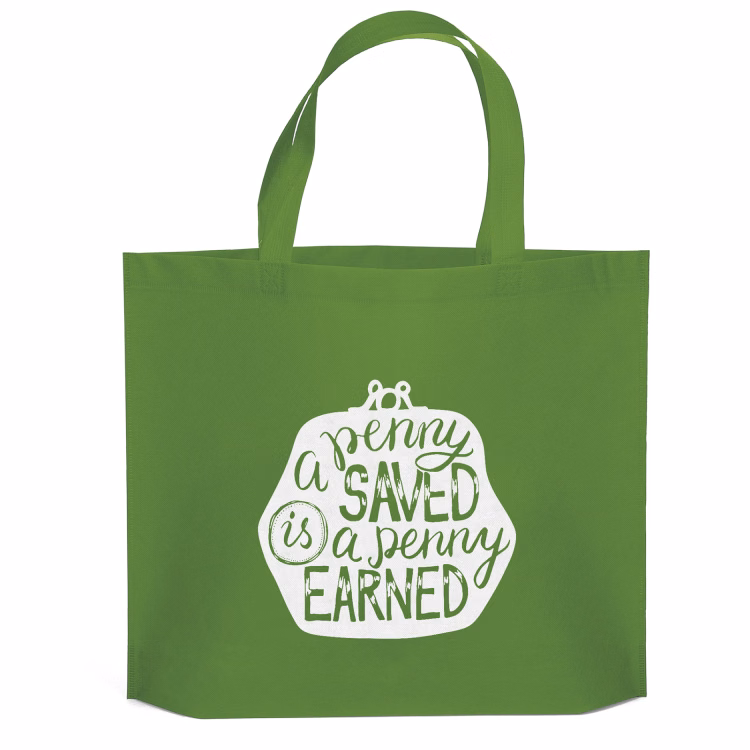 Thrifty™- Budget Tote - Screen Print