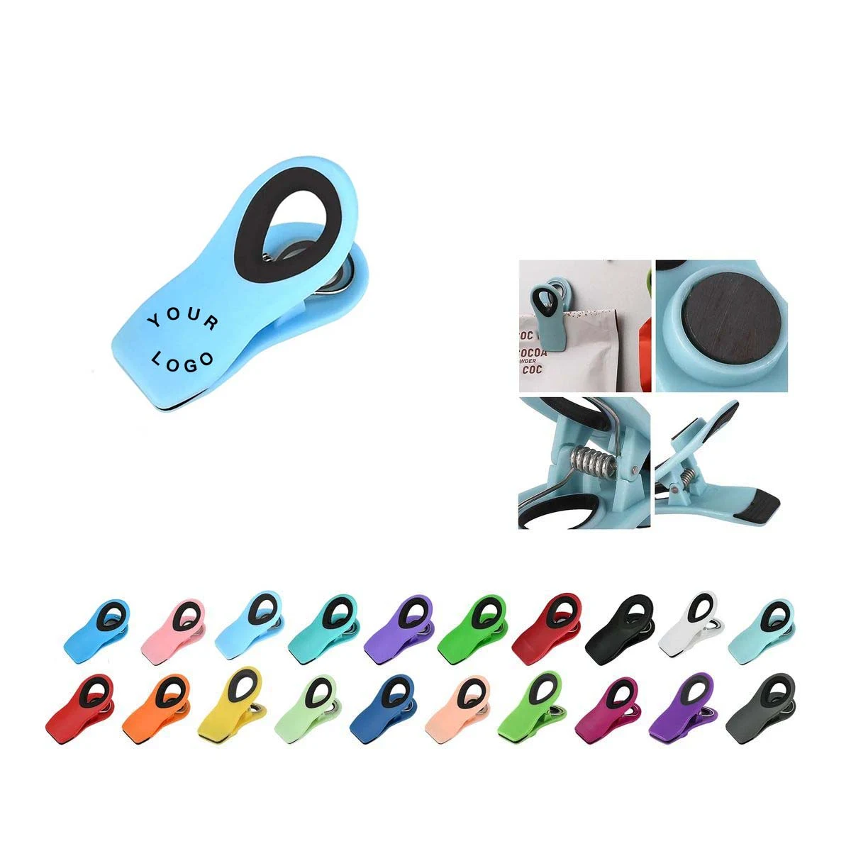 Magnetic Clips Plastic for Sealing Bags 1