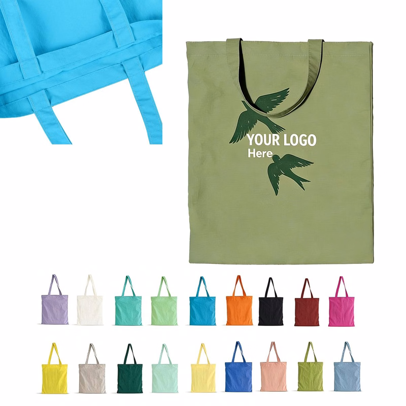 Lightweight Nylon Tote Single Shoulder Handbag