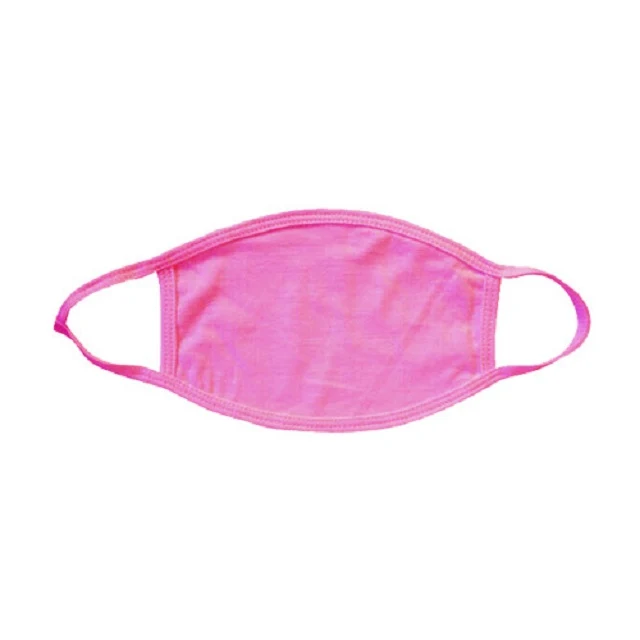 Pink Blank Breast Cancer Awareness Cotton Face Mask 1