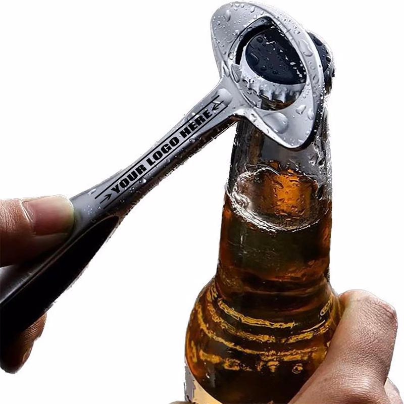 Long-Handled Zinc Alloy Beer Bottle Opener