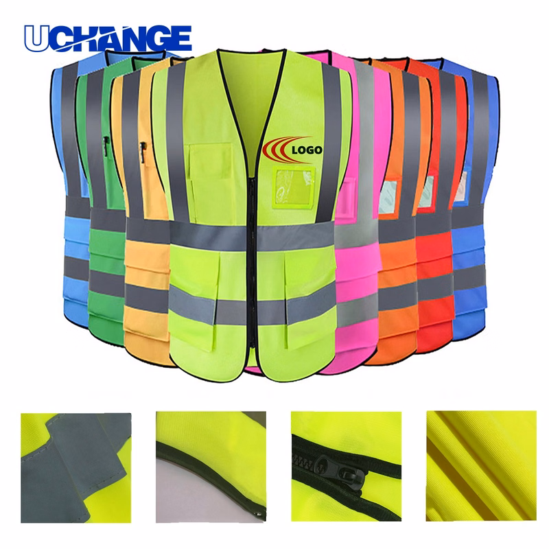 Lightweight Pocketed Safety Vest