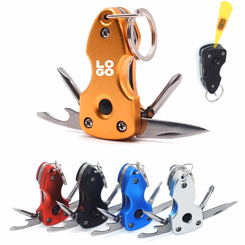 Multifunction Tactical Keychain Tool