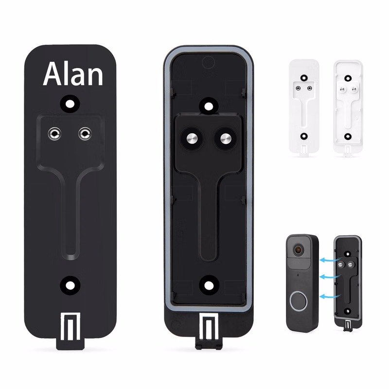 Video doorbell blink base plate