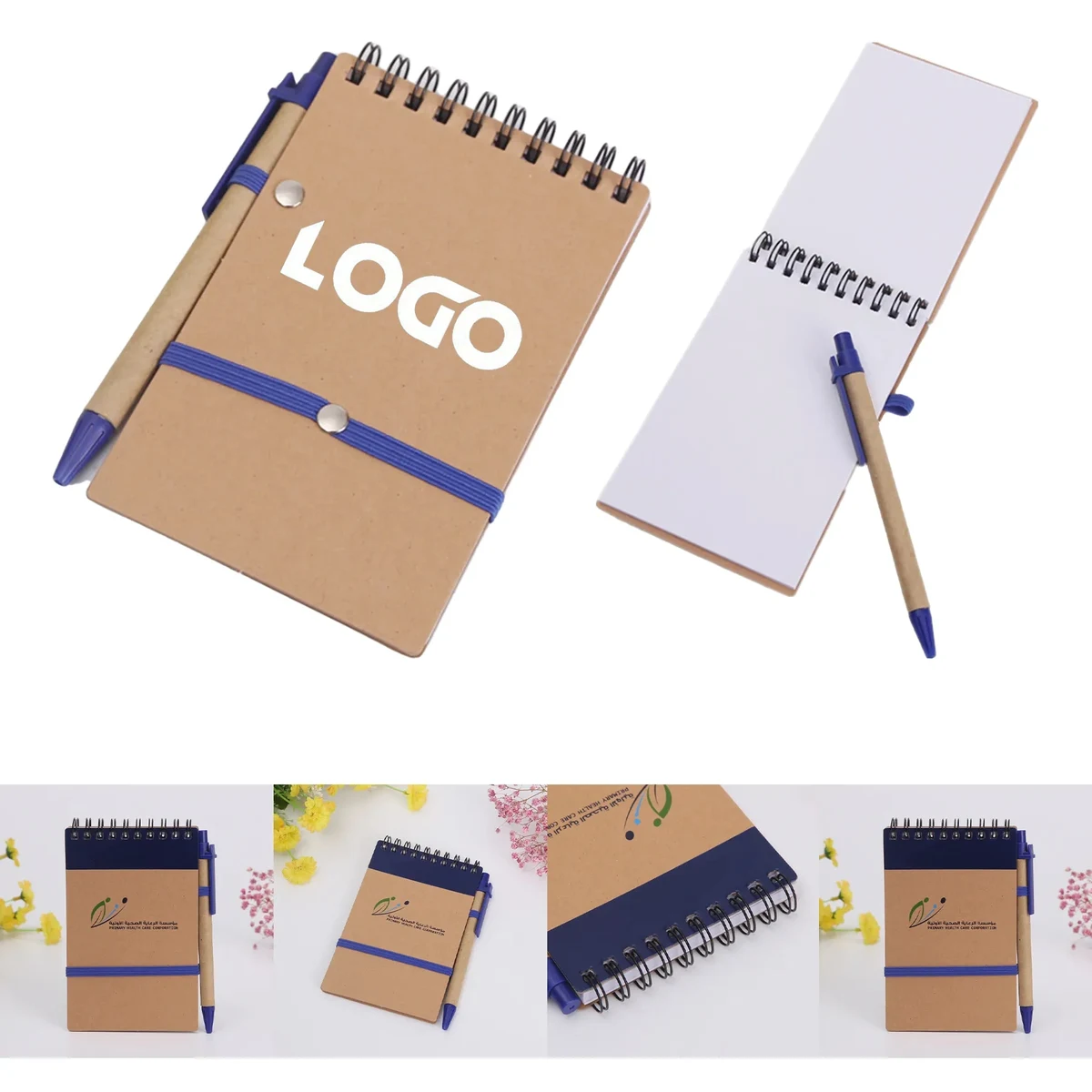 Recyclable Spiral Small Notebooks 1